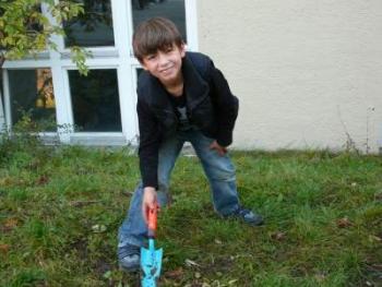 Unser Schulhof blüht auf!