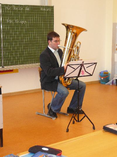 Wir laden einen Musiker ein: Den Tubisten Andreas Knapp