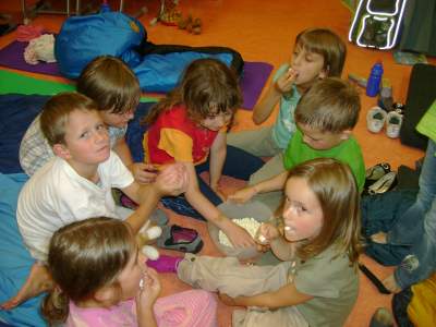 Lesenacht der Klassen 1c, 2b, 3b