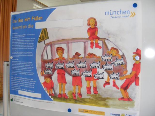 Der Bus mit Füßen kommt an unsere Schule!