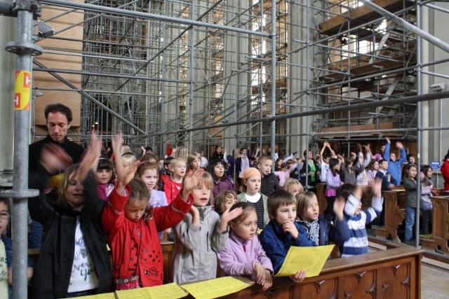 Schulschlussgottesdienst in Hl. Kreuz