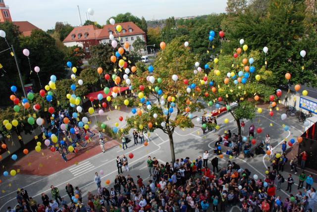 Einweihung unseres neuen Schulhofs