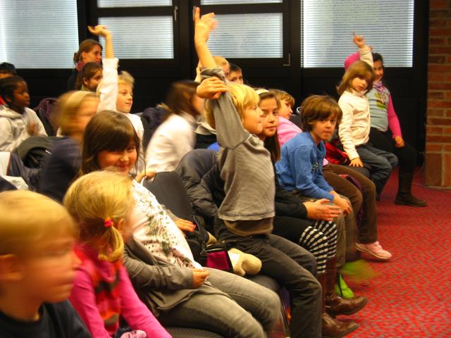 Besuch der Lesung von Silke Lambeck