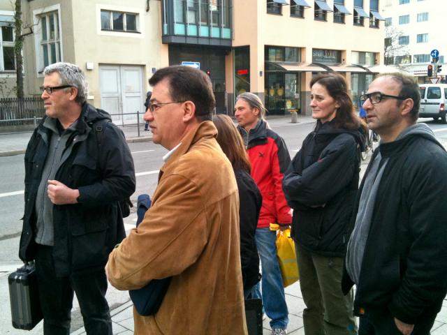 Ortstermin mit dem Schulwegsicherheitsbeauftragten der Stadt München