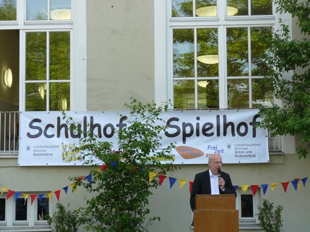 Saisoneröffnung Schulhof/Spielhof der Arbeitsgemeinschaft Spiellandschaft Stadt