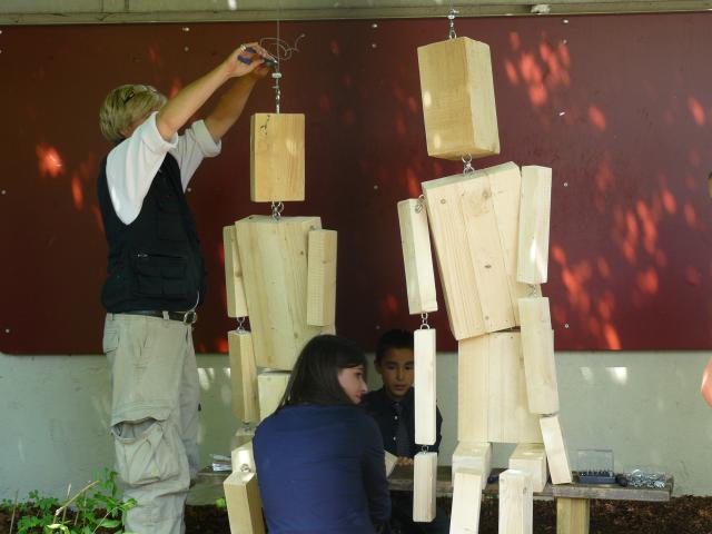 Marionetten für den Pausenhof: K.i.d.S- Projekt der 4b