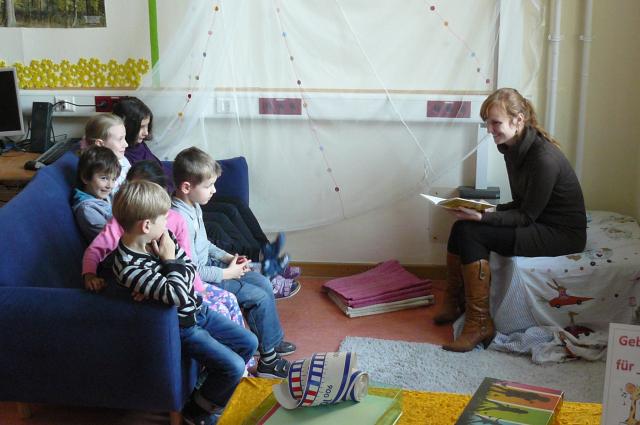 Alle 13 Klassen beteiligten sich am Bundesweiten Vorlesetag 2011