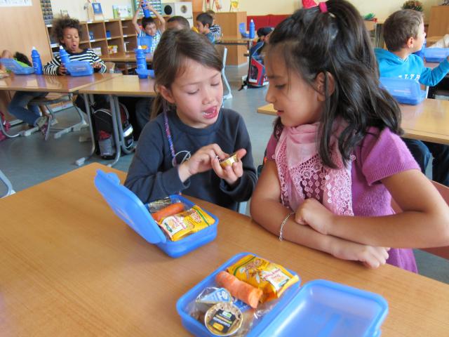 Aktion Bio-Brotbox für die 1. Klassen