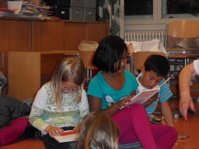 Lesenacht der Klassen 2ab am 19. Juli