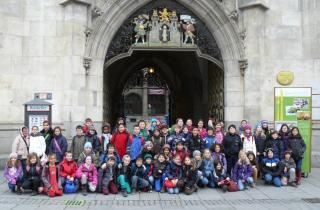 Die 4. Klassen zu Besuch bei Stadträtin Frau Henn im Rathaus