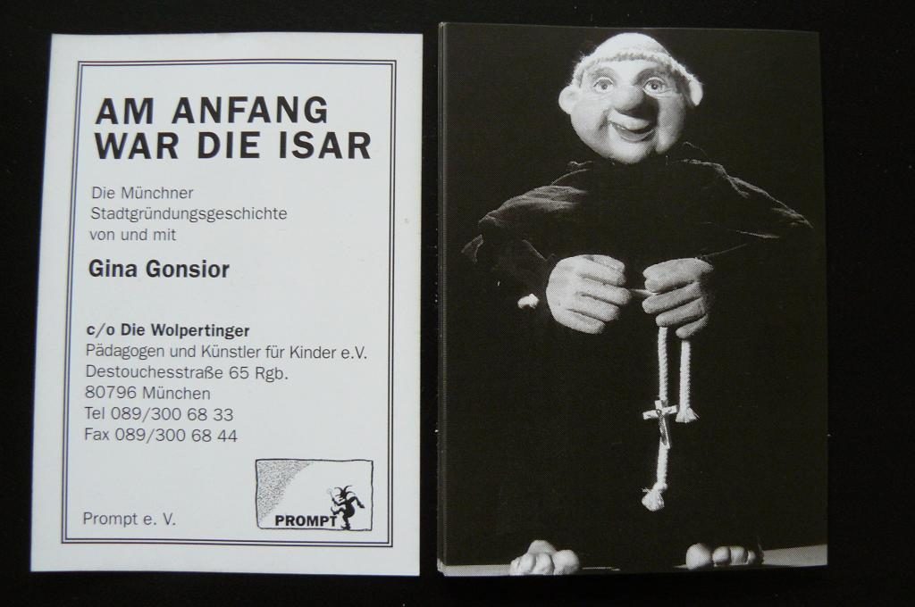 Die Viertklässler beim Figurentheater „Am Anfang war die Isar“ zur Münchner Stadtgeschichte