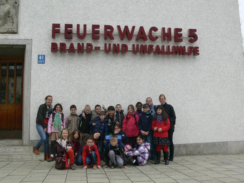 Zu Besuch bei der Feuerwehr