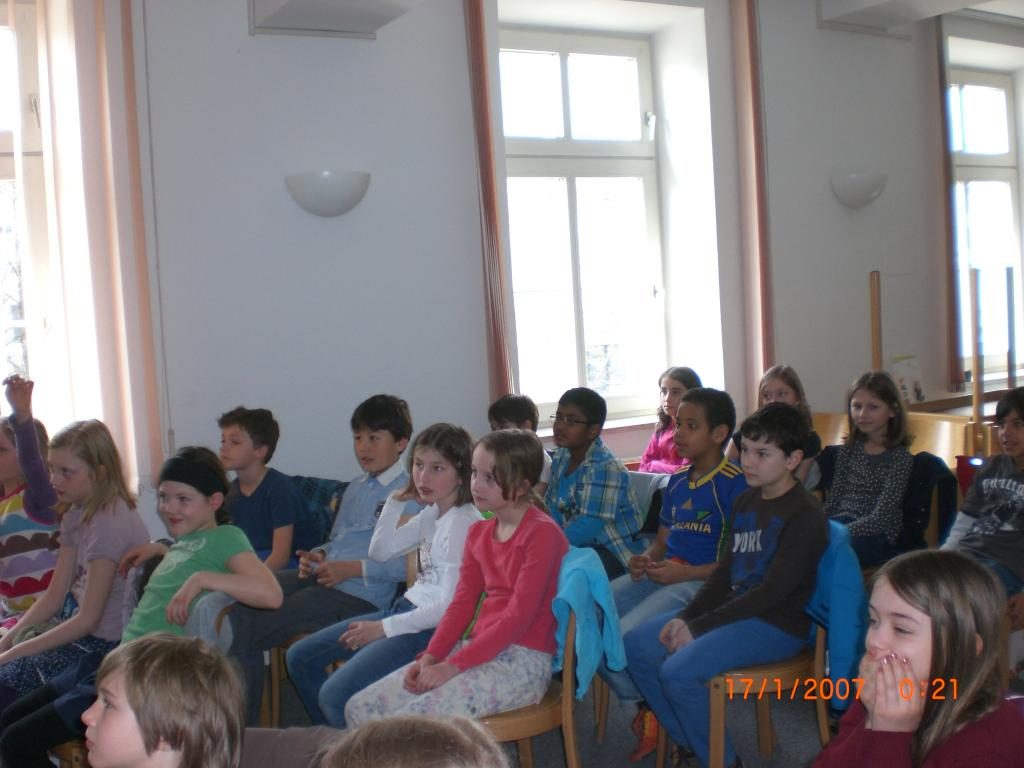 Lesung in der Stadtbibliothek