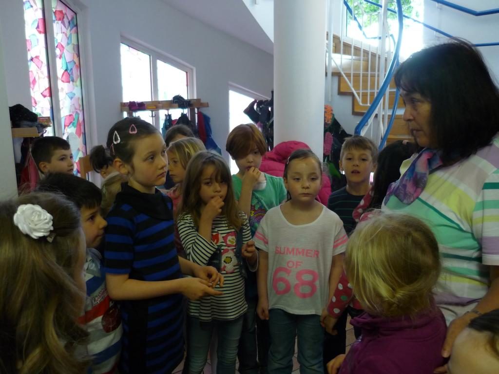 Besuch im Kindergarten Falkenstraße