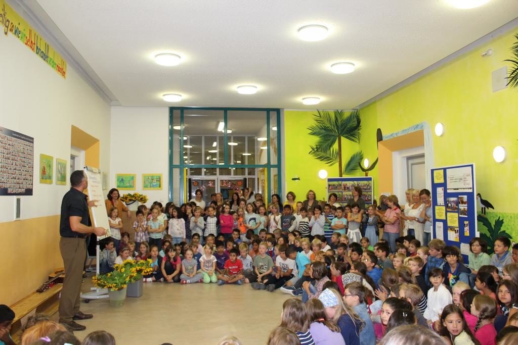 Letzte Schulversammlung im Schuljahr 2013/2014