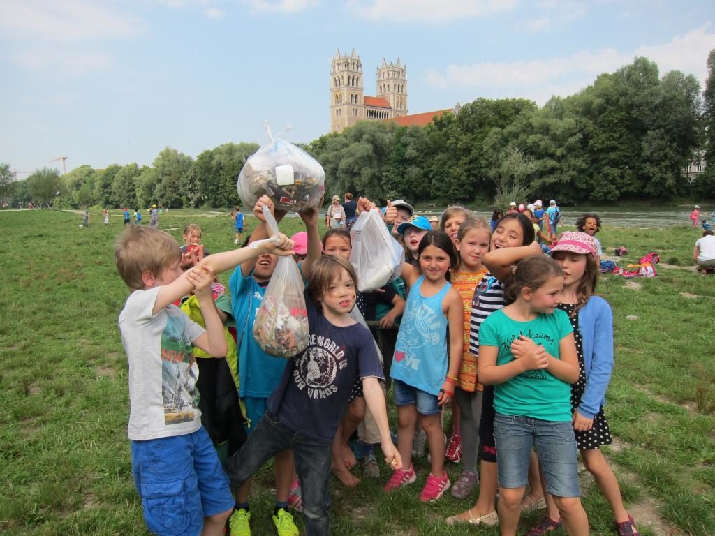 Teilnahme der 2. Klassen an der Aktion „Deine Isar“