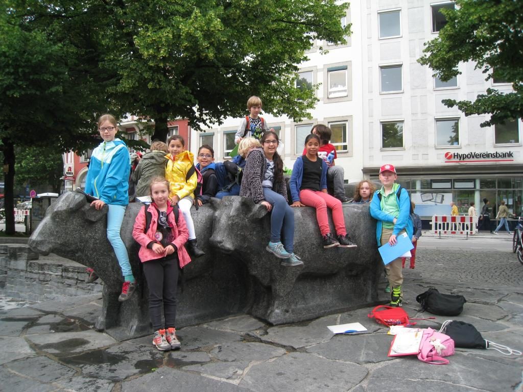 Stadtrundgang der Viertklässler