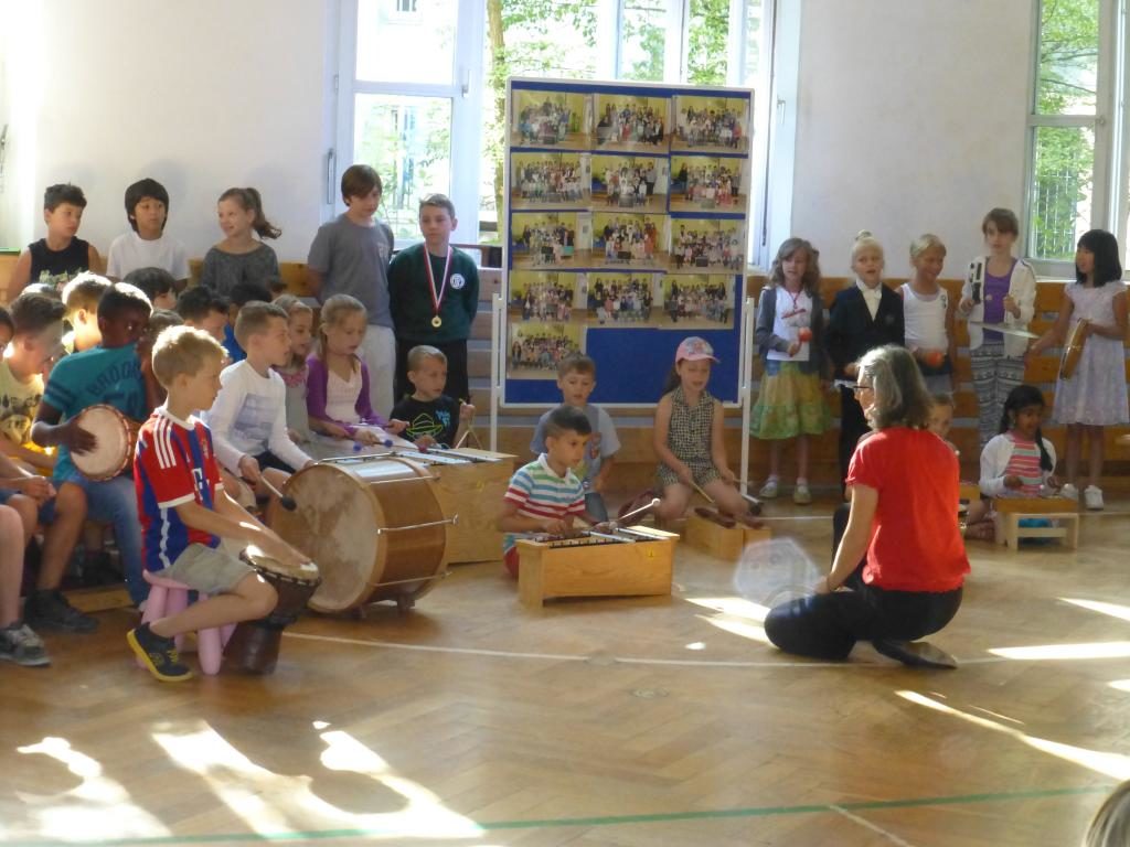 Letzte Schulversammlung im Schuljahr 2014/2015