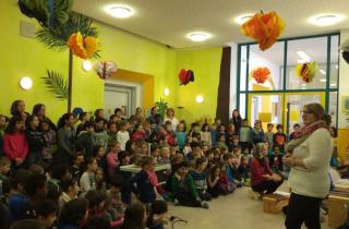 Fastenzeitstatio am letzten Schultag vor den Osterferien