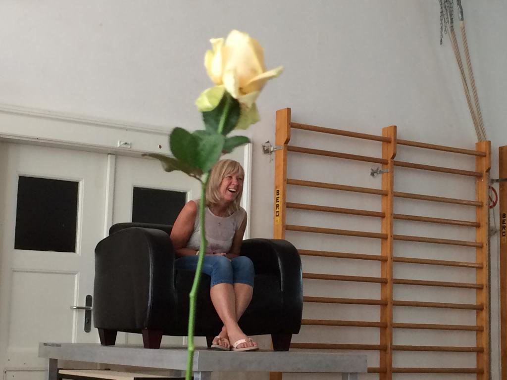 Unsere Schulsekretärin Frau Eichenseher hat Geburtstag