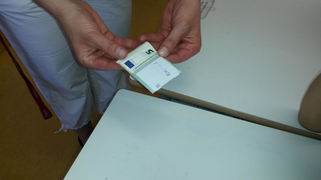 Einblick in das Leben blinder Menschen