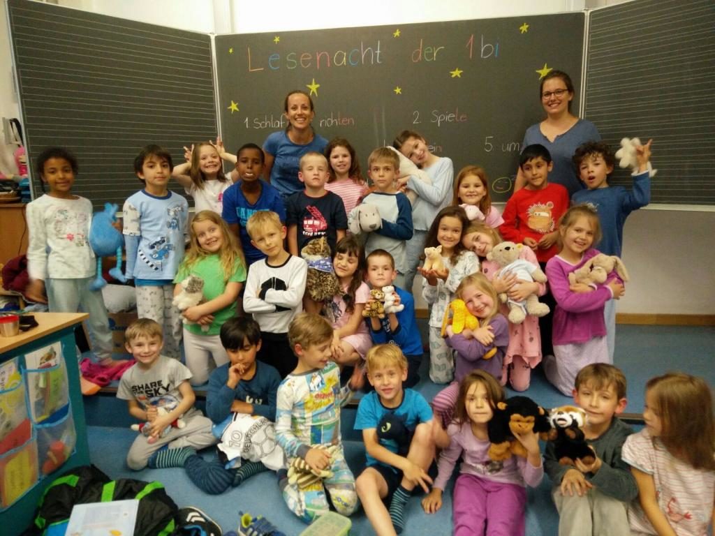 Lesenacht der Klasse 1bi