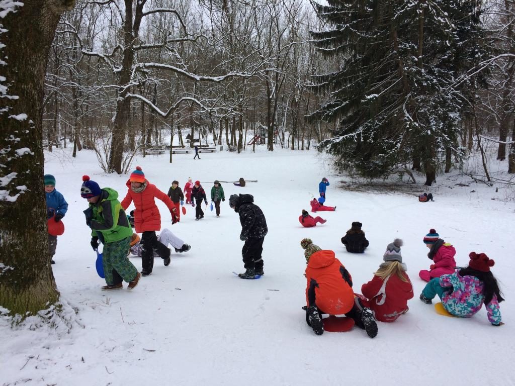 Ausflug in den Schnee