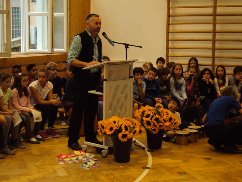 Letzte Schulversammlung im Schuljahr 2016/2017