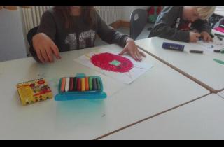 1. Gestaltungstag: „Nur Ampelmonster gehen bei ROT!“