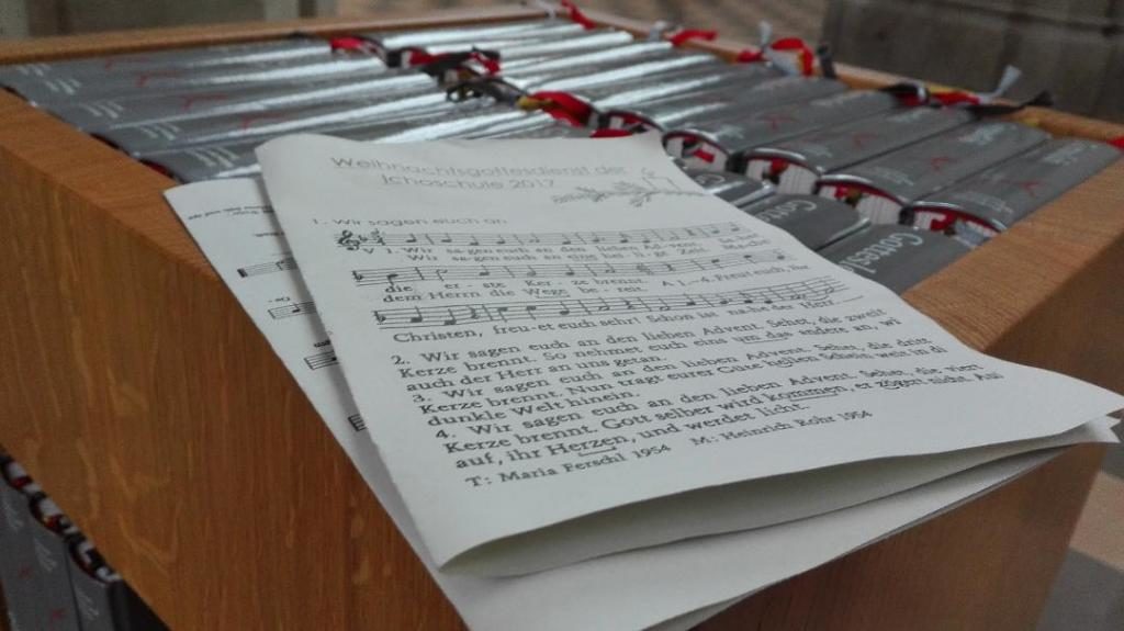 Jahresabschlussandacht in der Pfarrkirche Heilig Kreuz