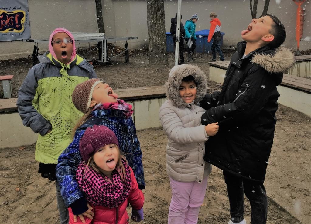 Juhu – es schneit!