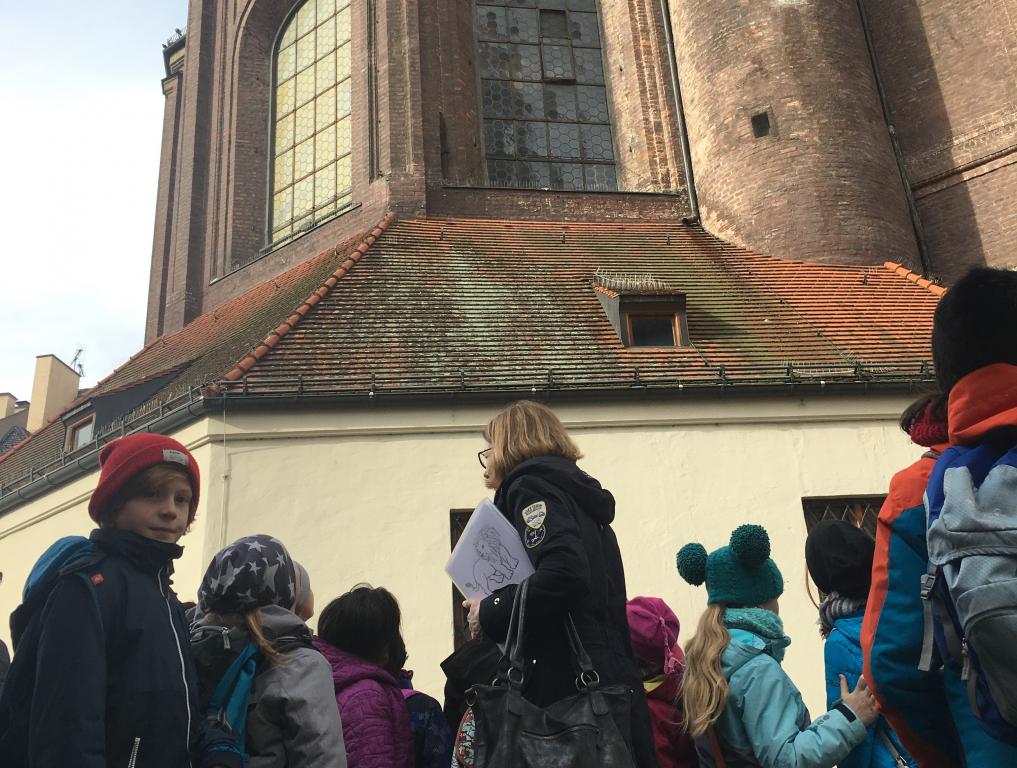 Stadtführung der Klasse 4ci