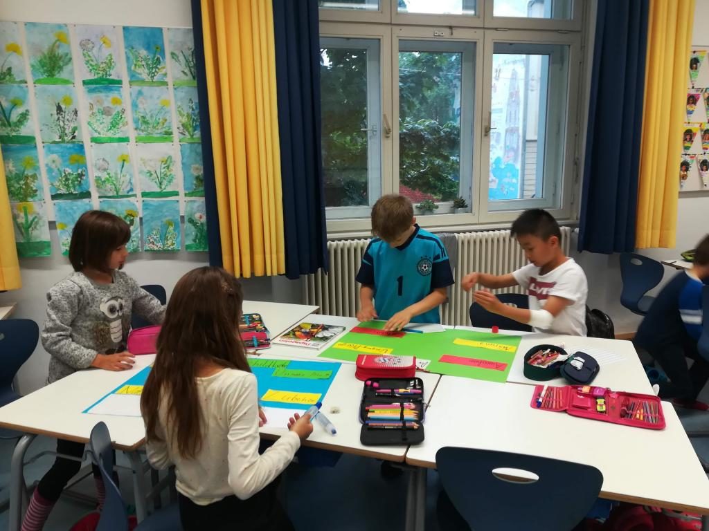 Haustiere – Plakate der Klasse 2bi