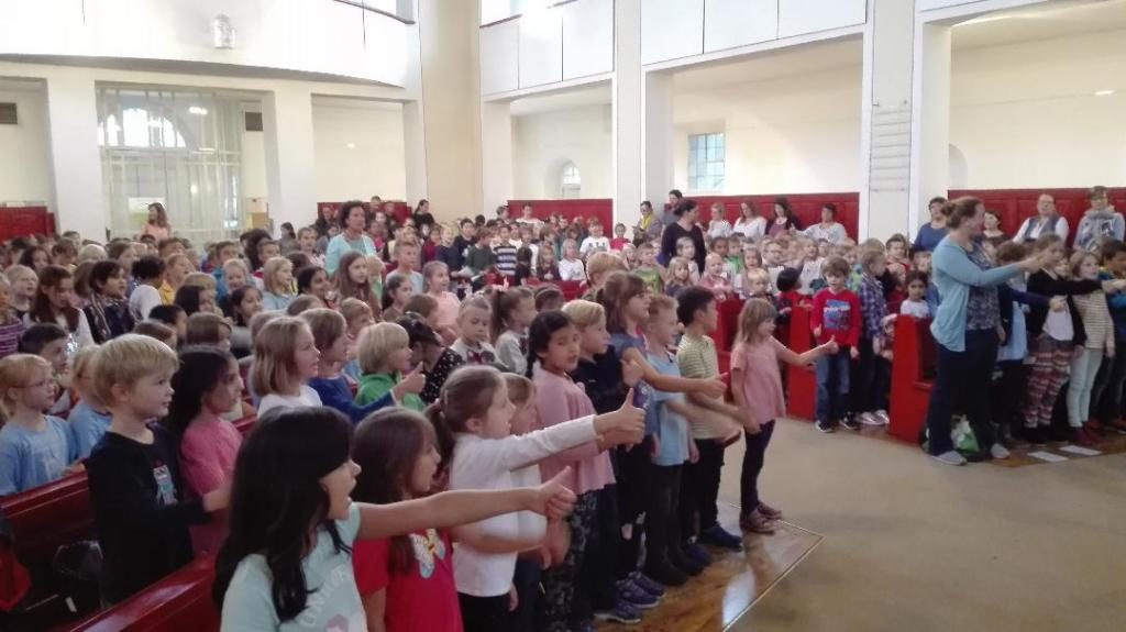 Ökumenische Schulanfangsandacht in der Lutherkirche
