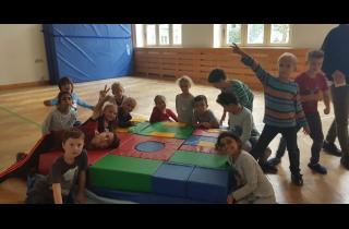 Beginn der Workshops im Tagesheim