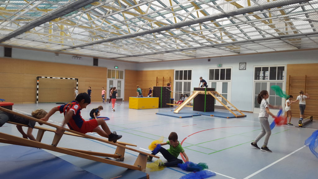 Erste Bewegungsbaustelle