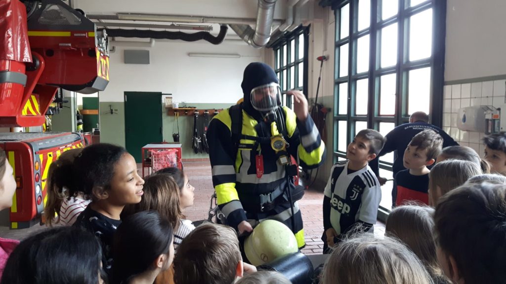 Zu Besuch bei der Feuerwehr