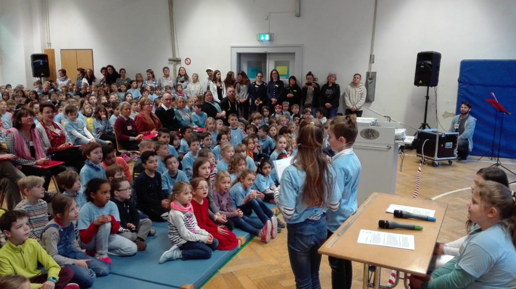 Besuch der Jury vom Münchner Schulpreis 2019