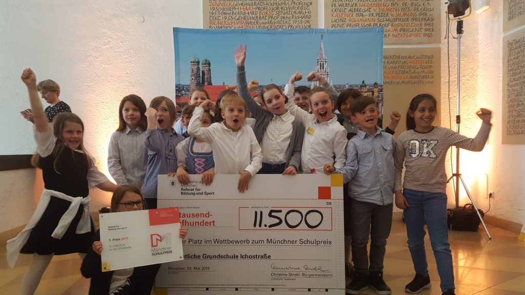 Hurra – 1. Platz beim Münchner Schulpreis 2019
