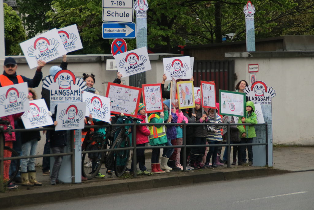 Tempo 30 – Aktionswoche an der Icho-Grundschule