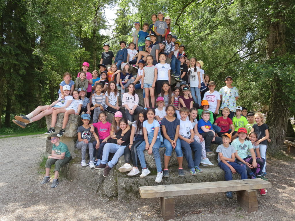 Abschlussfahrt der vierten Klassen