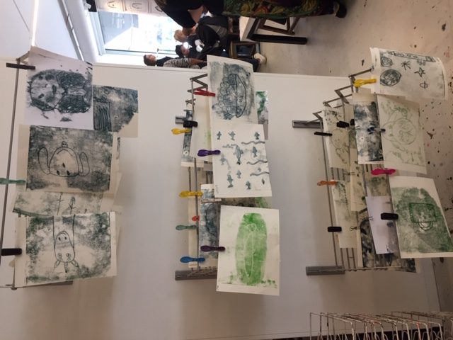 Die Klasse 2ci im Kinderkunsthaus