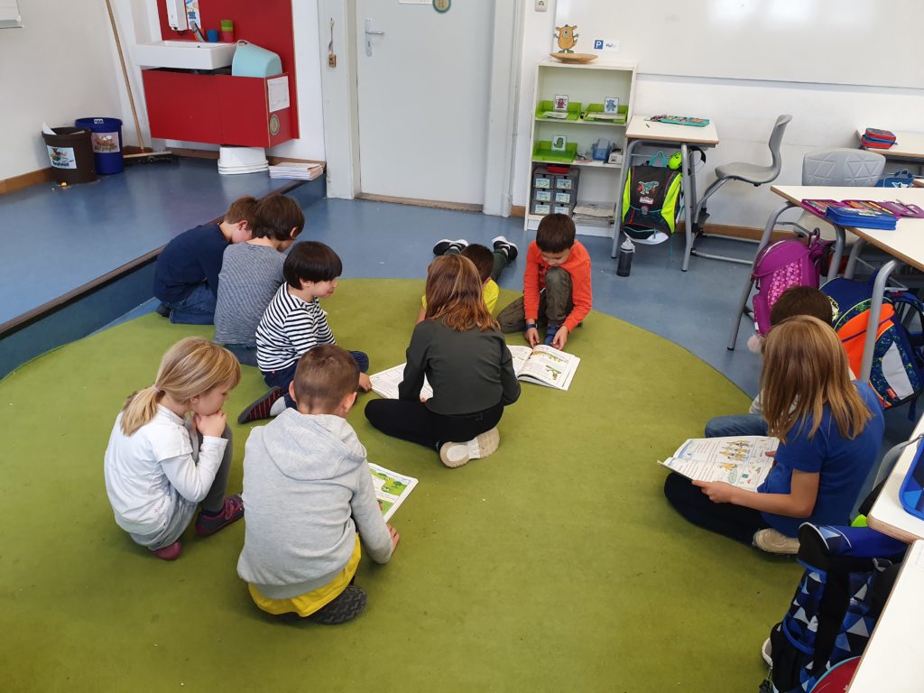 Kennenlernen der Paten – 1bi und 3bi