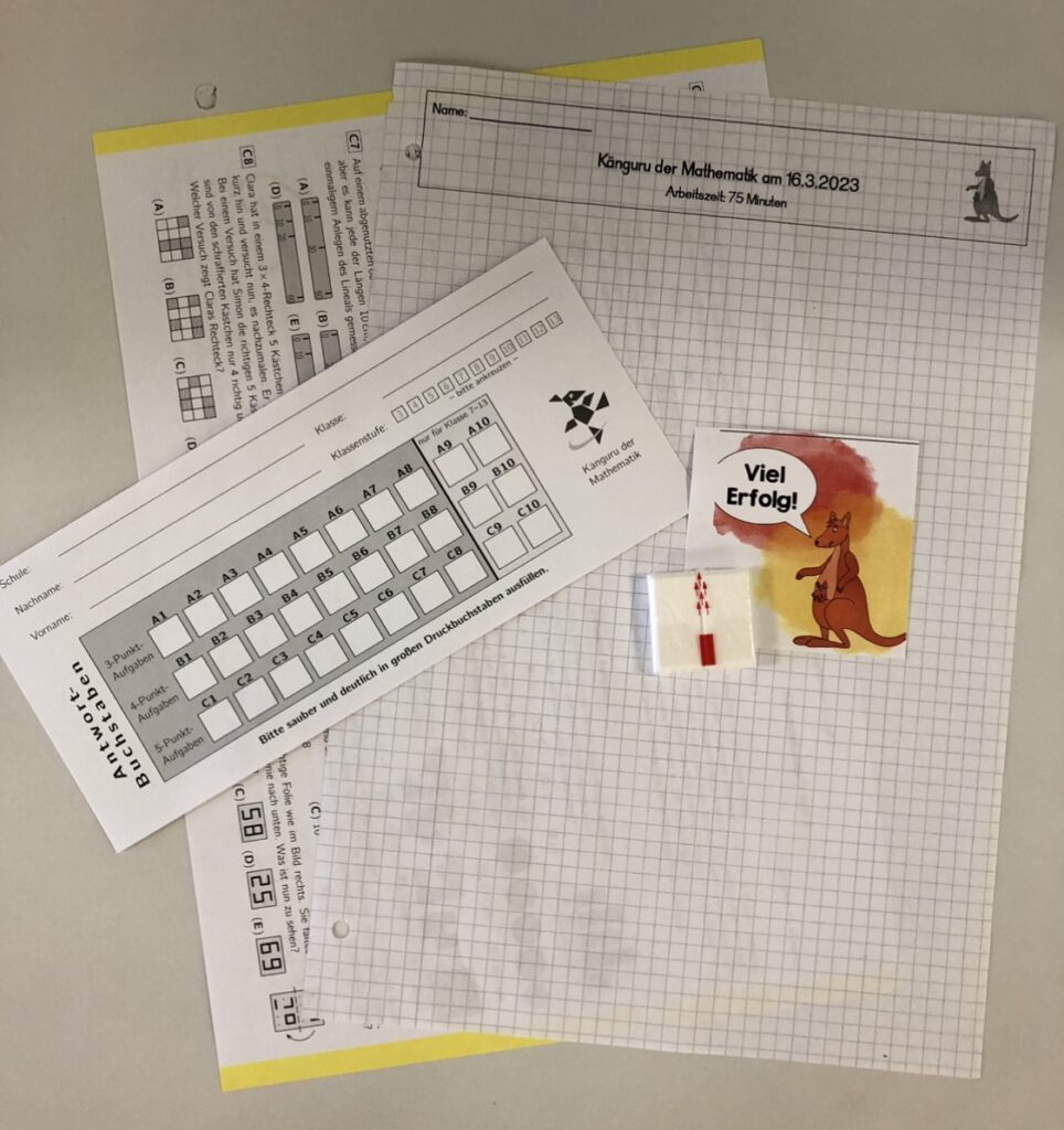 Erstmals Mathe-Wettbewerb Känguru