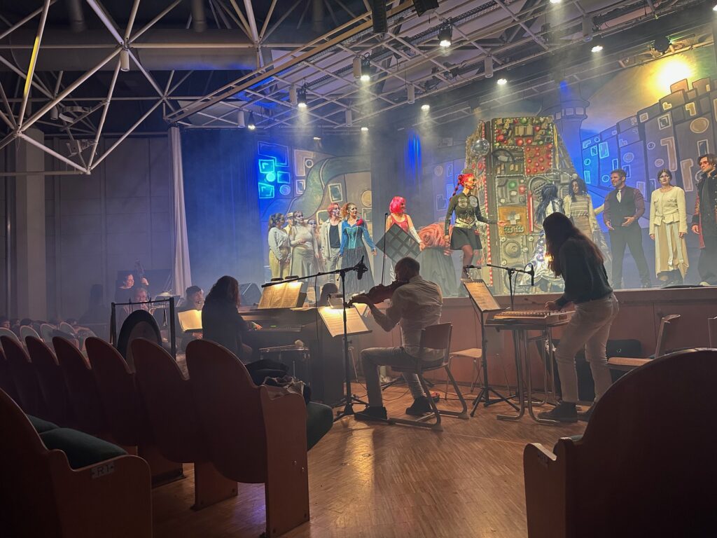 Theaterschauspieler hautnah