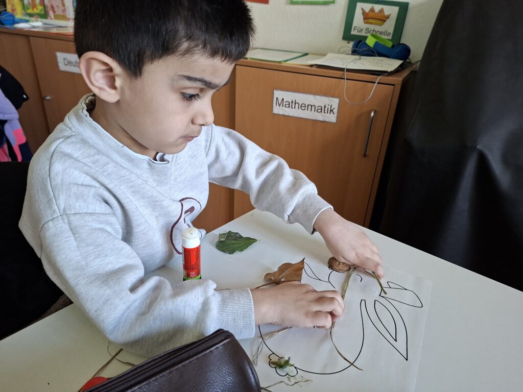 Frühlingsgefühle im Vorkurs Deutsch